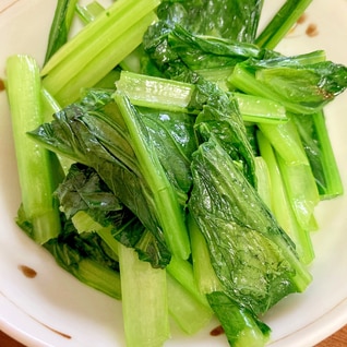 少し煮込んで作る青菜炒め～小松菜